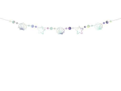 Picture of GARLAND MERMAID IRIDESCENT 1.65 METRES